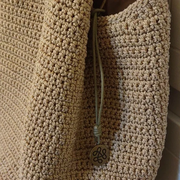 The Sak Roma Crochet Shopper Tote - Picture 2 of 10